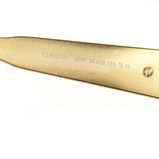 Celine Triomphe Sunglasses Gold / Gradient Lens detail view