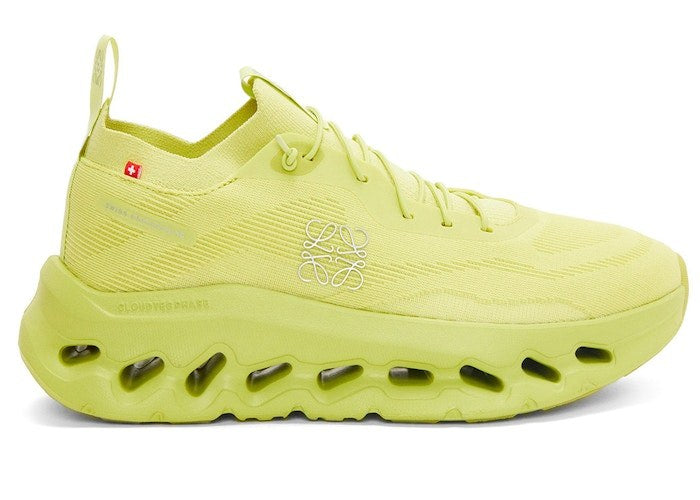 Loewe x On Cloudtilt / Sneaker Lime front view