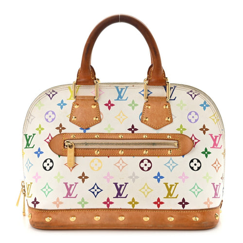 Louis Vuitton Murakami Monogram Multicolore Alma BB Blanc / Multicolor