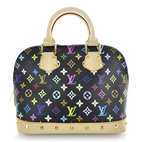 Louis Vuitton Murakami Monogram Multicolore Alma BB Noir / Multicolor