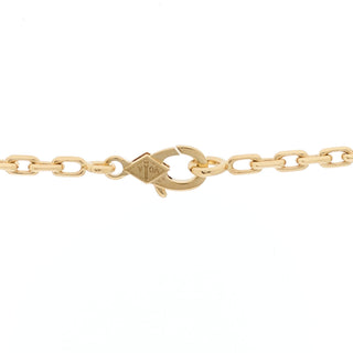 Van Cleef & Arpels Vintage Alhambra Necklace 10 motif Onyx side view