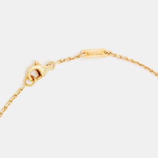 Van Cleef & Arpels Vintage Alhambra Pendant Onyx back view
