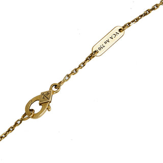 Van Cleef & Arpels Vintage Alhambra Pendant Malachite detail view