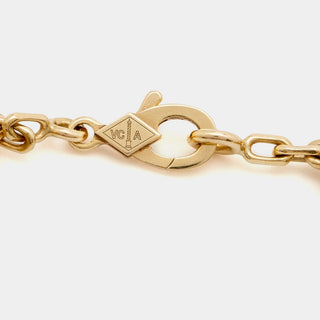 Van Cleef & Arpels Vintage Alhambra Bracelet 5 motif Mother of Pearl side view