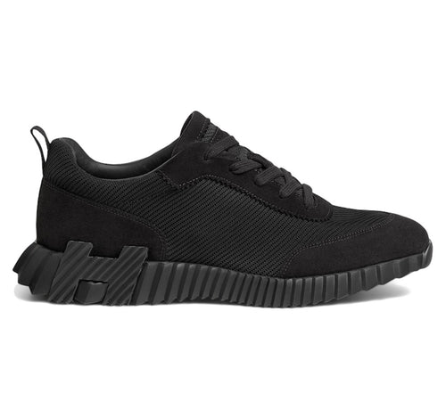 Hermès Men Bouncing Sneaker Noir (Technical mesh and suede goatskin)