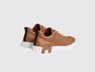 Hermès Men Bouncing Sneaker Naturel back view