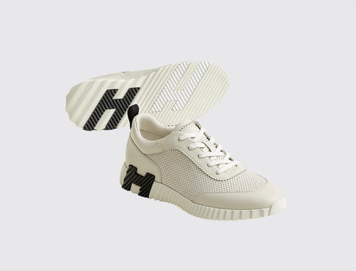 Hermès Men Bouncing Sneaker Écru