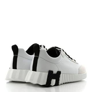 Hermès Men Bouncing Sneaker Blanc back view