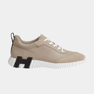 Hermès Men Bouncing Sneaker Beige galet side view