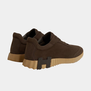 Hermès Men Bouncing Sneaker Écorce back view