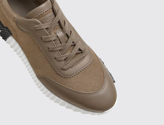Hermès Men Bouncing Sneaker Étoupe other view