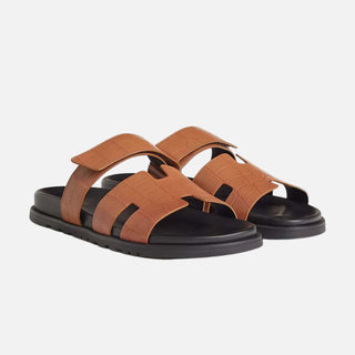 Hermès Men Chypre Sandal Naturel front view