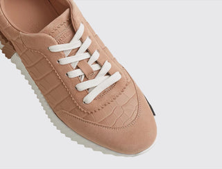 Hermès Women Bouncing Sneaker Beige perlino back view