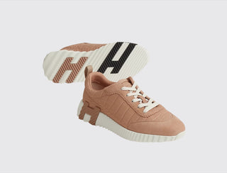 Hermès Women Bouncing Sneaker Beige perlino other view