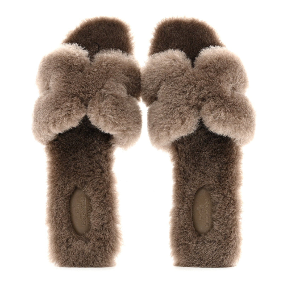 Hermès Women Oran Sandal (Shearling)
