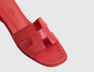Hermès Women Oran Sandal Rose vermillon other view