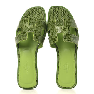 Hermès Women Oran Sandal Vert absinthe other view