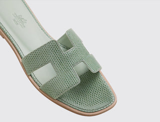 Hermès Women Oran Sandal Vert jade other view