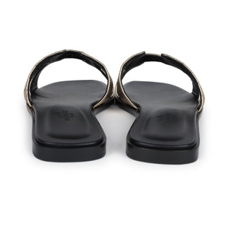 Hermès Women Oran Sandal Doré foncé back view