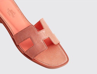 Hermès Women Oran Sandal Orange Joey other view