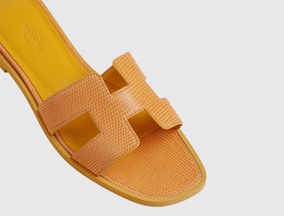 Hermès Women Oran Sandal Jaune bouton d'or other view