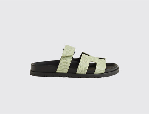 Hermès Women Chypre Sandal Vert de mer
