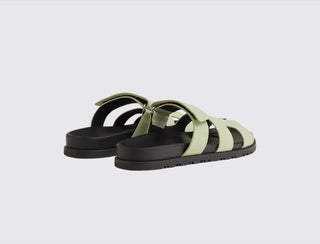 Hermès Women Chypre Sandal Vert de mer side view