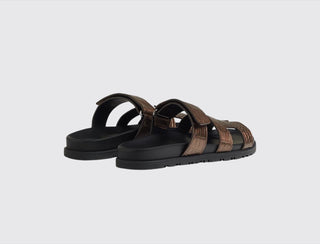 Hermès Women Chypre Sandal Doré antique side view