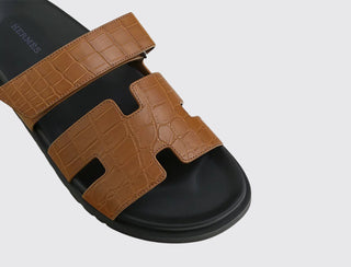 Hermès Women Chypre Sandal Brun fumé alt1 view