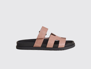 Hermès Women Chypre Sandal Rose porcelaine front view