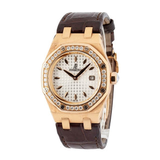 Audemars Piguet Royal Oak Diamond Bezel Rose Gold side view