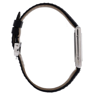 Cartier Tank Must Steel Leather side view