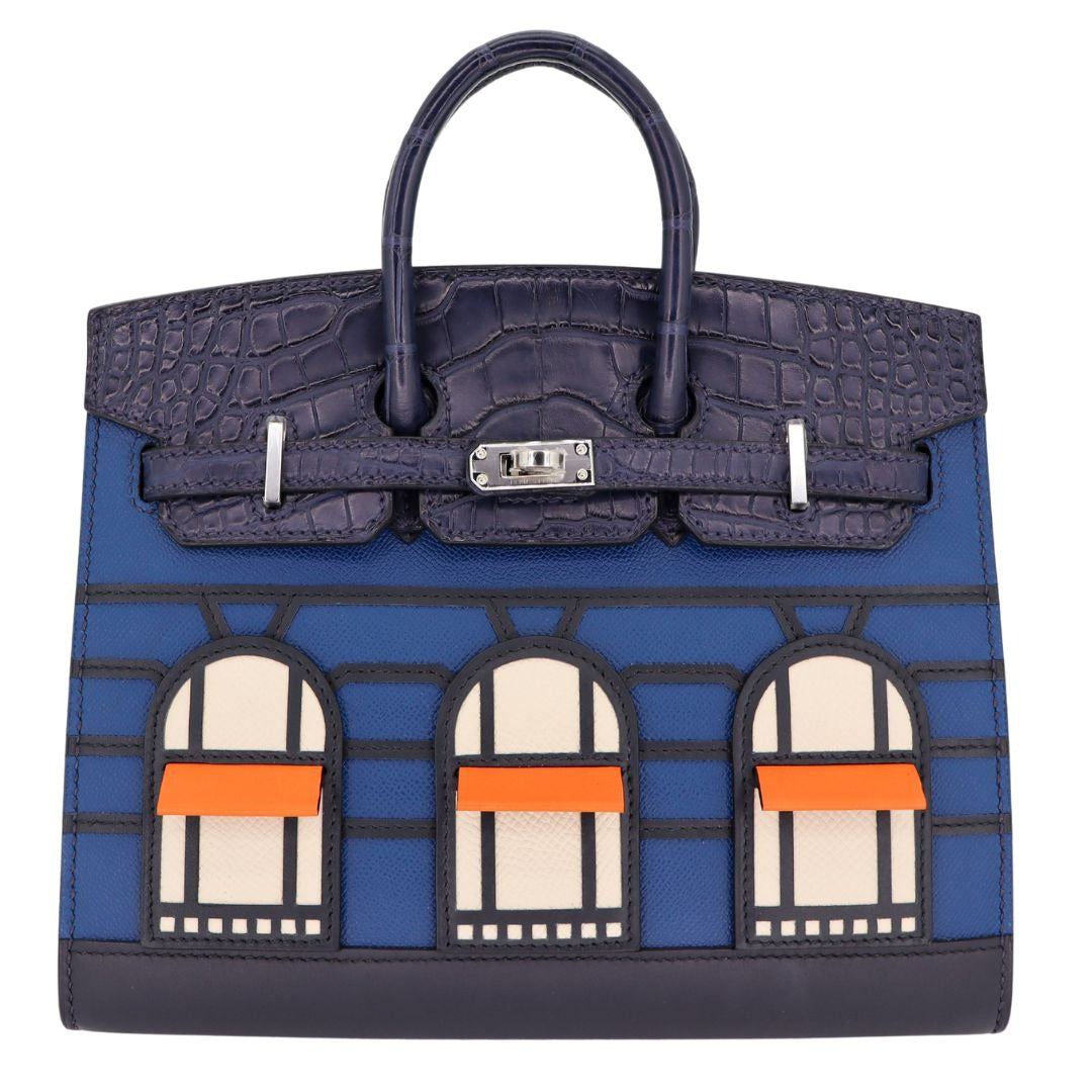 Hermès Birkin 20 Faubourg House Night front view