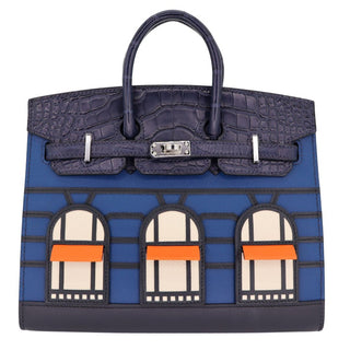 Hermès Birkin 20 Faubourg House Night front view