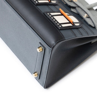 Hermès Birkin 20 Faubourg Rainy Days detail view