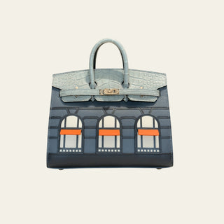 Hermès Birkin 20 Faubourg Rainy Days front view