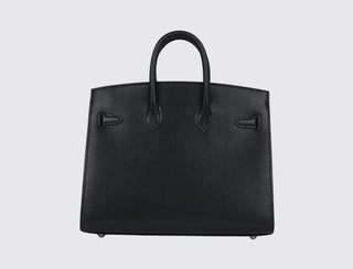 Hermès Birkin 20 Noir back view