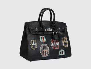 Hermès Birkin 20 Noir side view