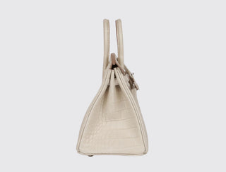 Hermès Birkin 25 Béton back view