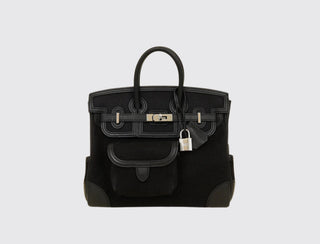 Hermès Birkin 25 Cargo Noir front view