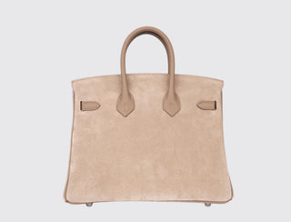 Hermès Birkin 25 Étoupe back view