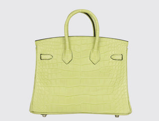 Hermès Birkin 25 Jaune Bourgeon back view