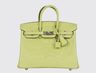 Hermès Birkin 25 Jaune Bourgeon front view