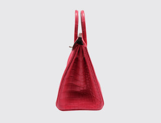 Hermès Birkin 25 Rose Extreme back view