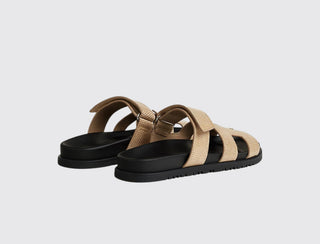 Hermès Chypre Sandal Beige Argile back view