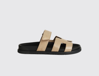 Hermès Chypre Sandal Beige Argile side view