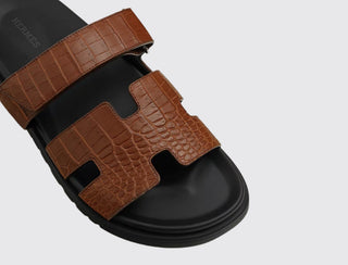 Hermès Chypre Sandal Rouge Sépia detail view
