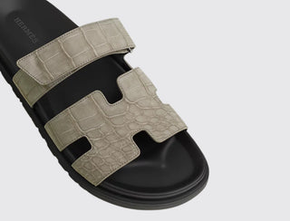 Hermès Chypre Sandal Vert Sauge detail view