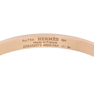 Hermès Collier de Chien Bracelet Small Model side view