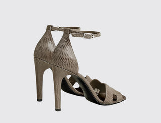 Hermès Joy 105 Sandal Étoupe back view
